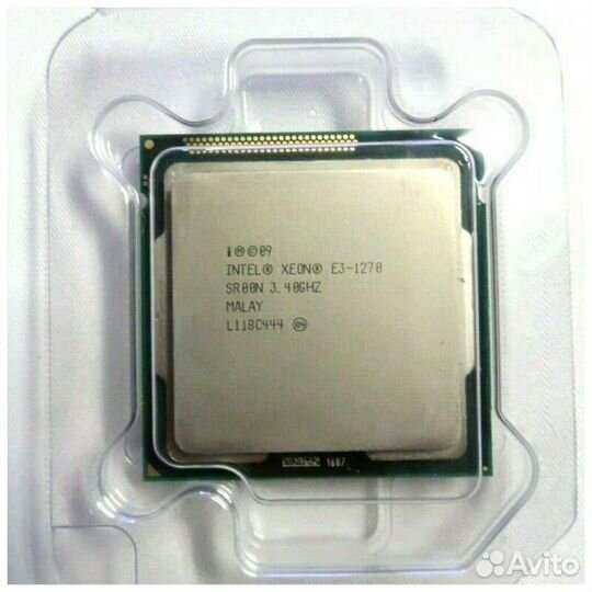 Процессор Xeon E3 1270(i7 2600) на 1155 сокет
