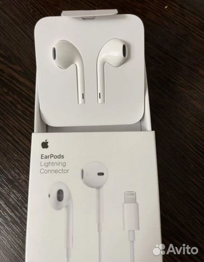 Наушники apple lightning оригинал новые проводные