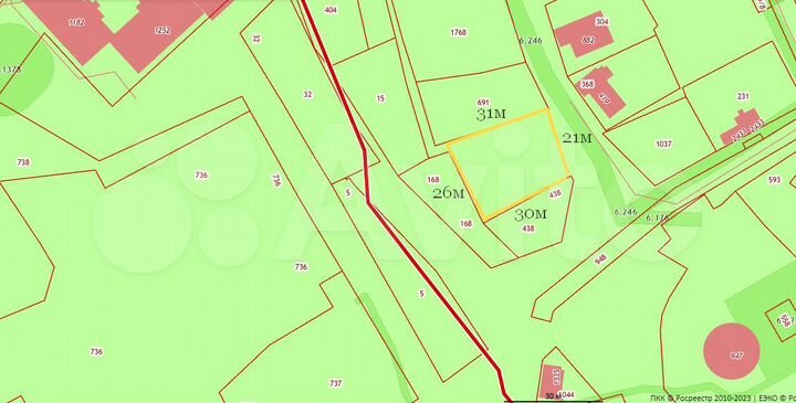 Участок 6,3 сот. (ИЖС)