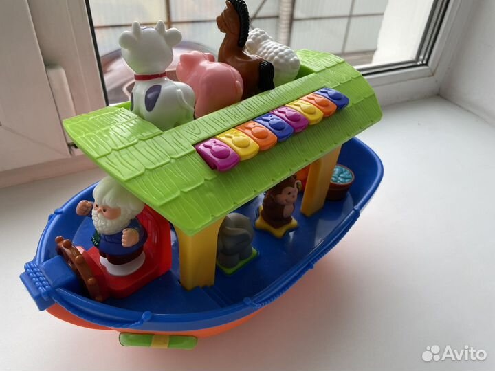 Игрушка развивающая ноев ковчег kiddieland