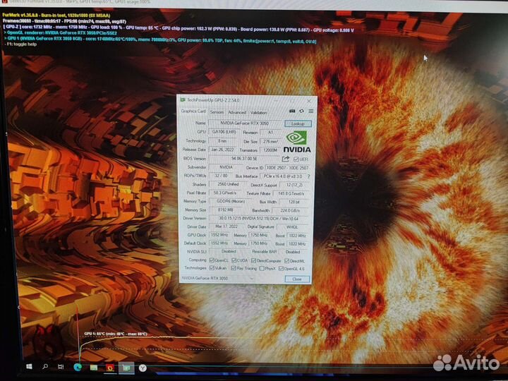 Palit Dual Rtx 3050 8gb