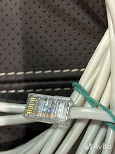 Кабель Витая пара нсп-5 2х0,51 10 метров. для инте