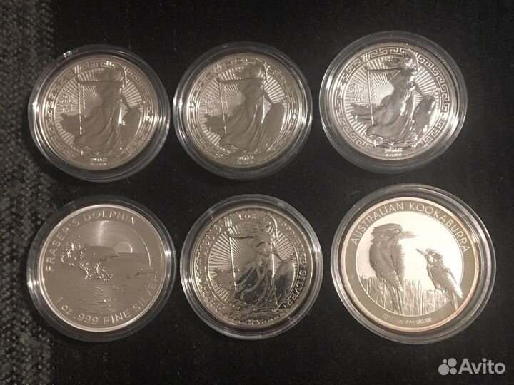 Серебряные монеты