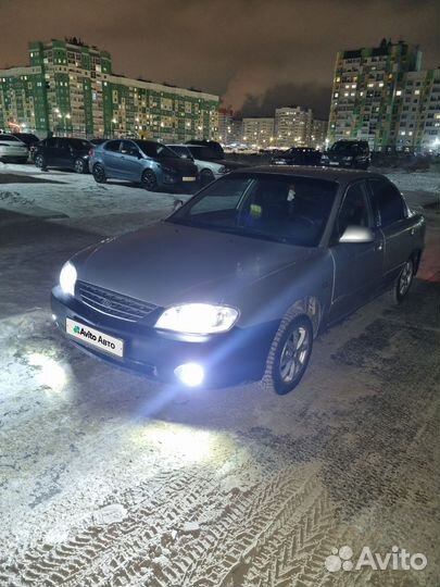 Kia Spectra 1.6 МТ, 2007, 166 000 км