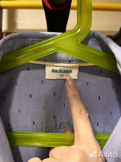 Рубашка на мальчика 122р