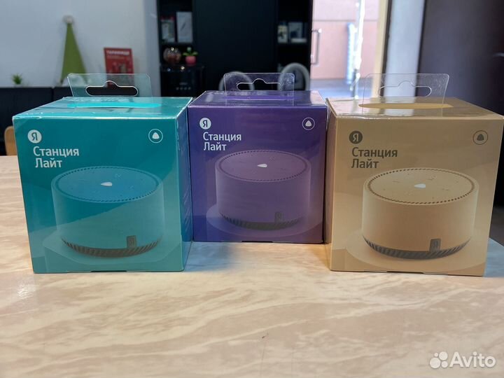 Яндекс Станция Лайт. зеленая new
