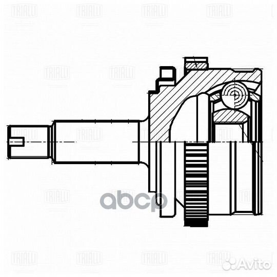Шрус LADA 21214 с ABS н/о (наруж.) GO 450 Trialli