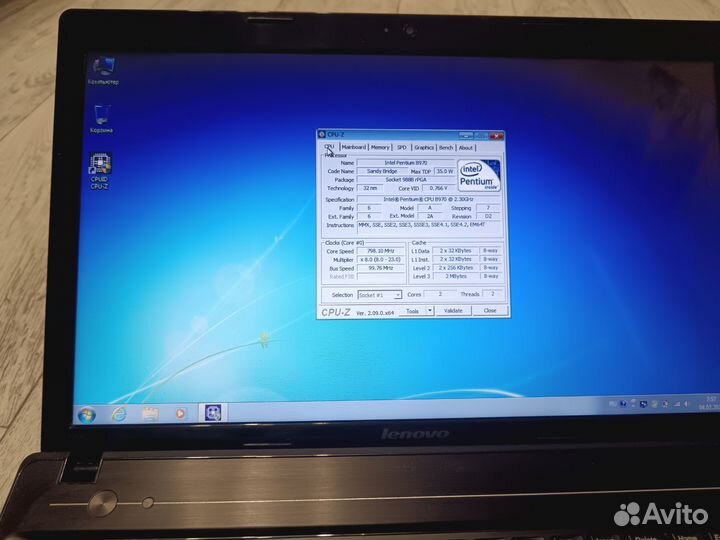 Ноутбук Lenovo g580