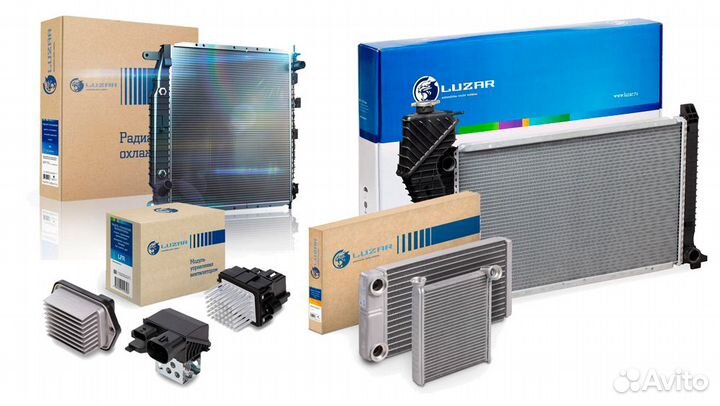 Радиатор volvo S60 2.0-2.5 / S80 2.0-2.9 / XC70 2