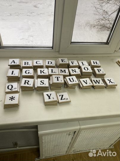 Игра Скрэббл, скрабл, scrabble напольная