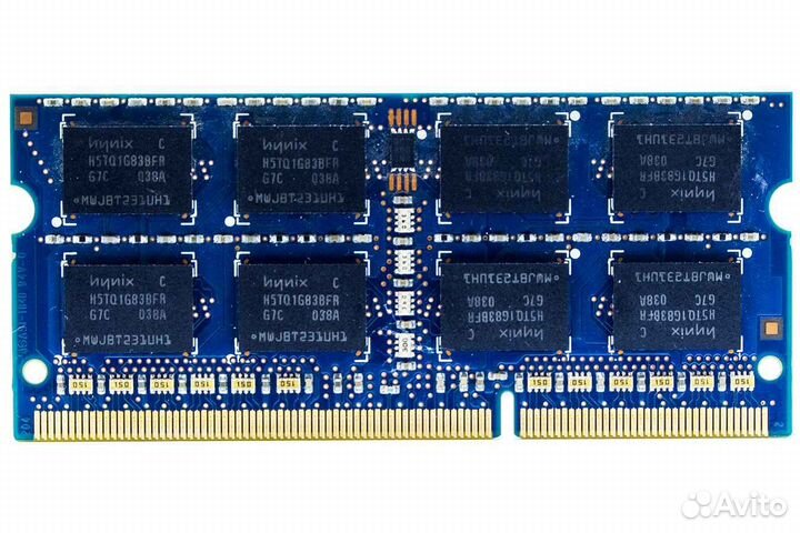 Память sodimm DDR3 2GB PC8500 Hynix б.у DR60