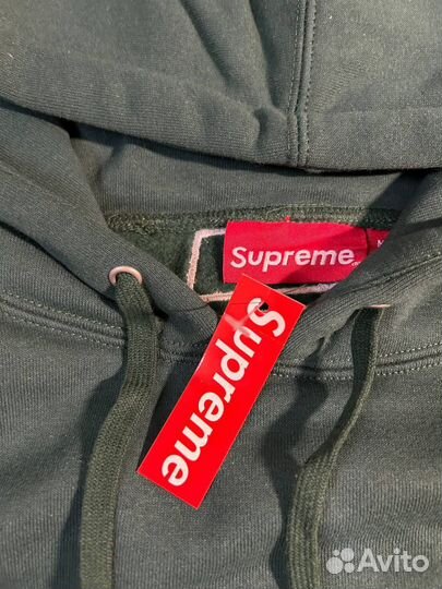 Худи Supreme Зеленое