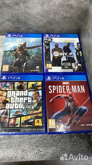 Игры PS4,PS5 5 шт