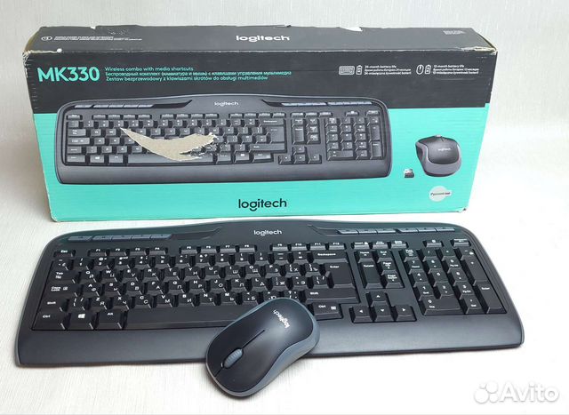 Клавиатура + мышь Logitech Wireless Combo MK330