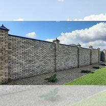 Декоративный кирпич мрамор (зимнее хранение)