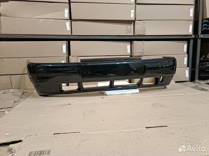 Бампер передний ваз 2110 2112 цвет Робин Гуд 391