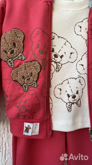 Костюм тройка для девочки 74 размер