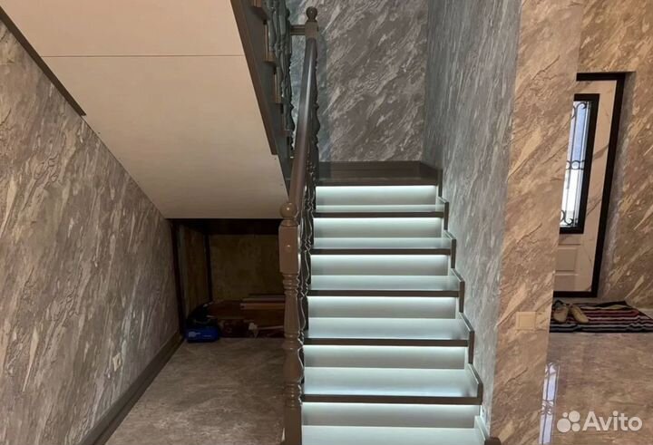 Подсветка лестницы с датчиками движения