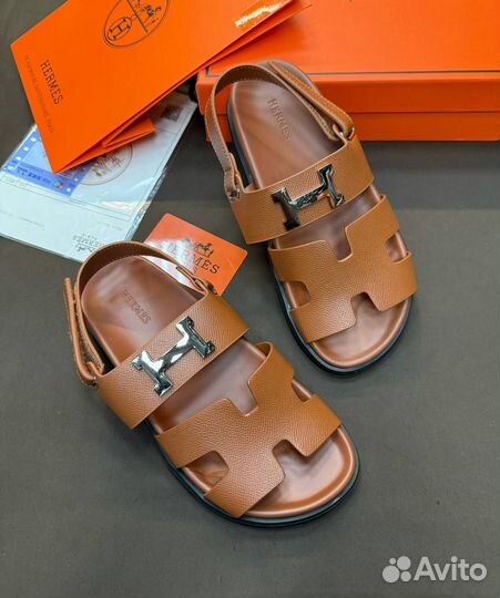 Сандалии Шлепки Hermes женские Размер 36-40