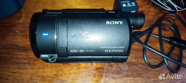 Видеокамера sony 4k FDR-AX53