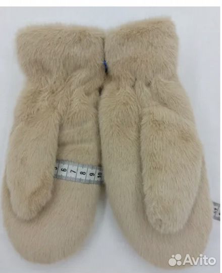 Варежки зимние женские