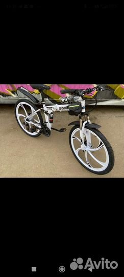 Велосипед складной на литых дисках