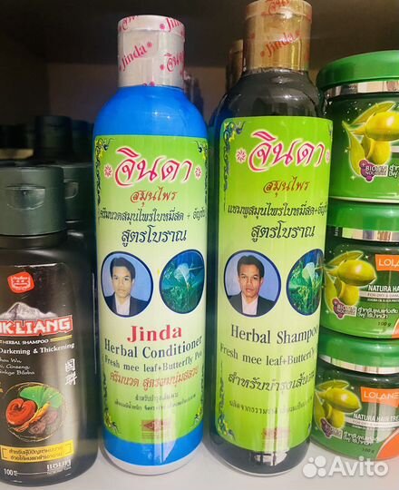 Джинда набор шампунь и кондиционер Таиланд