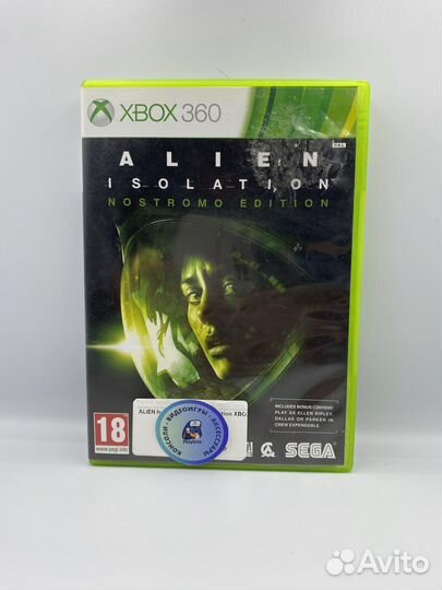 Alien Isolation: Nostromo Edition xbox 360 (б/у)