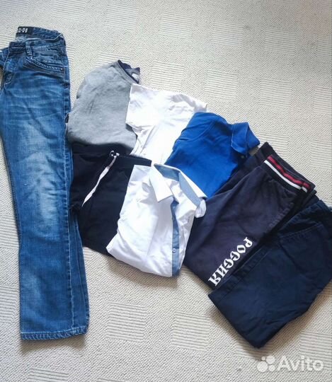 Школьные вещи пакетом для мальчика 152-158