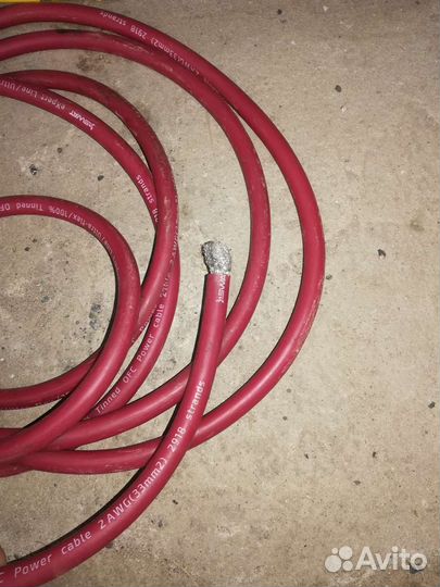 Силовые провода для автозвука