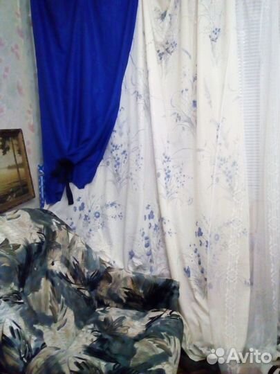 Комплект штора с тюлем