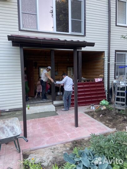 Строительство пристроек террас веранд