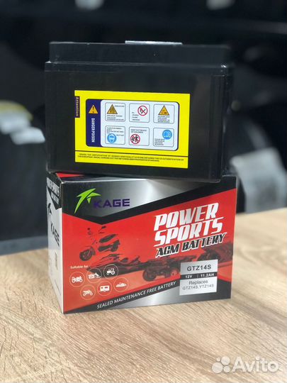 Аккумулятор мото AGM Kage YTZ14