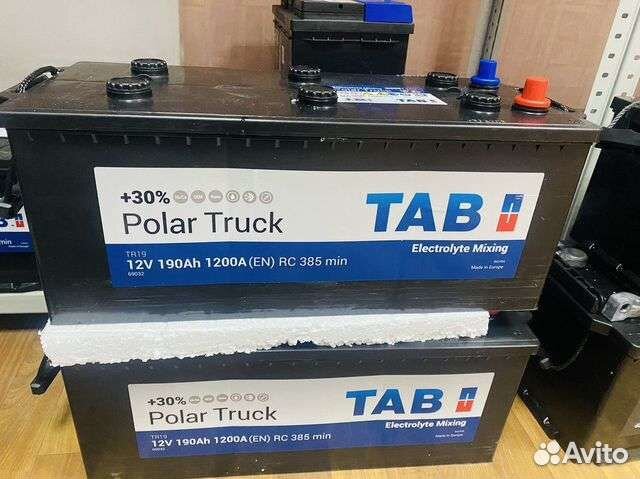 Аккумулятор 6 ст 190ач