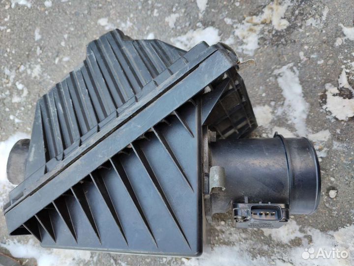 Датчик массового расхода воздух nissan sr20de