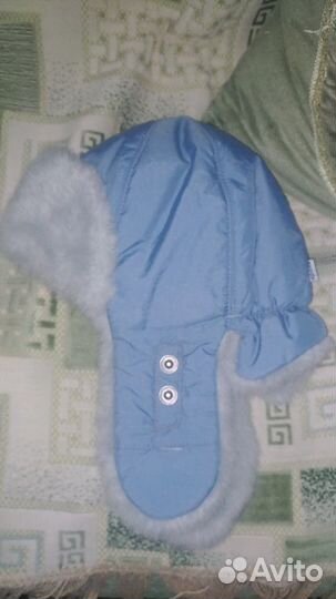 Шапка ушанка зимняя