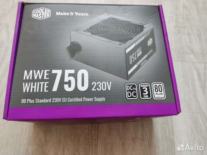 Блок питания 750 w на гарантии