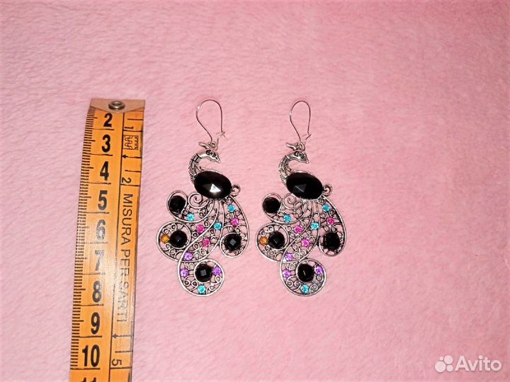 Серьги вечерние
