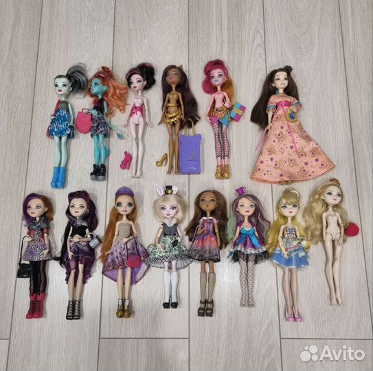 Куклы Эвер Афтер Хай и Монстр Хай