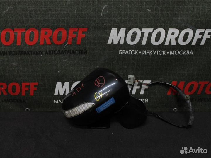 Зеркало правое Хонда Фит GD1 с поворотом А84