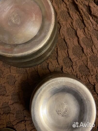 Мельхиоровая посуда СССР