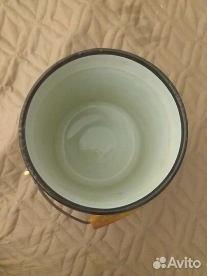 Бидон 3 литра, СССР. Эмалированный. Советский