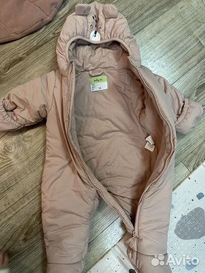 Зимний комбинезон для девочки 76