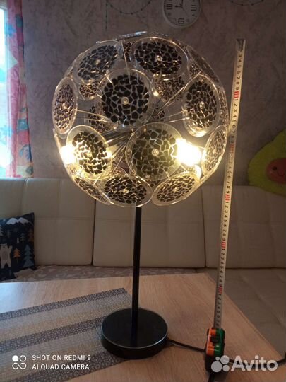 Декоративный, настольный светильник