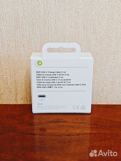 Кабель Apple USB-C Woven Charge Cable 1m 60w