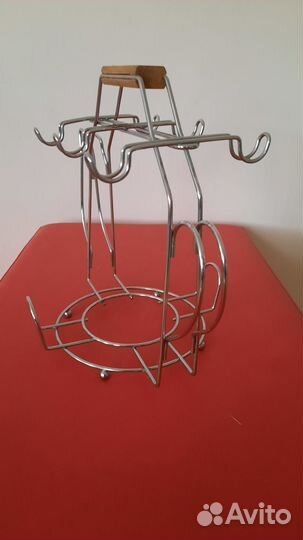 Подставка под чашки и блюдца металлическая