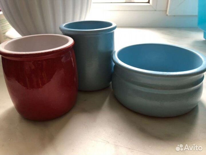 Глиняные горшочки