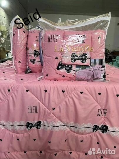 Белье постельное с одеялом