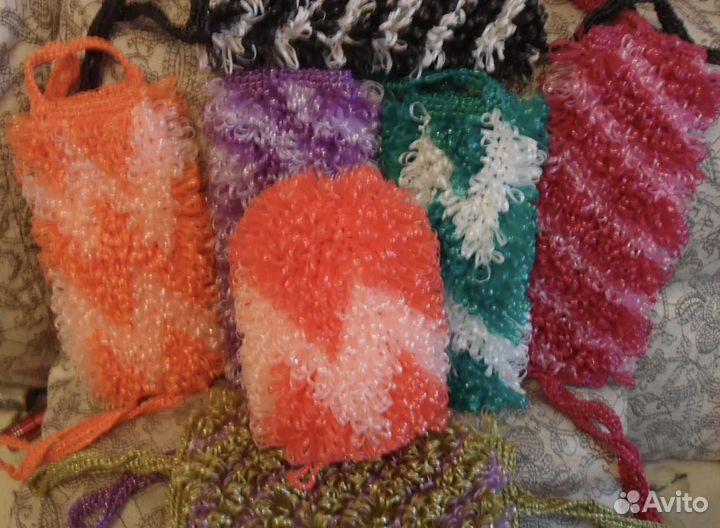 Мочалка ручной работы