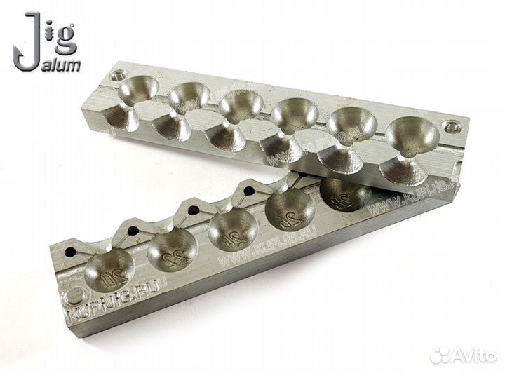 Форма для литья грузил 